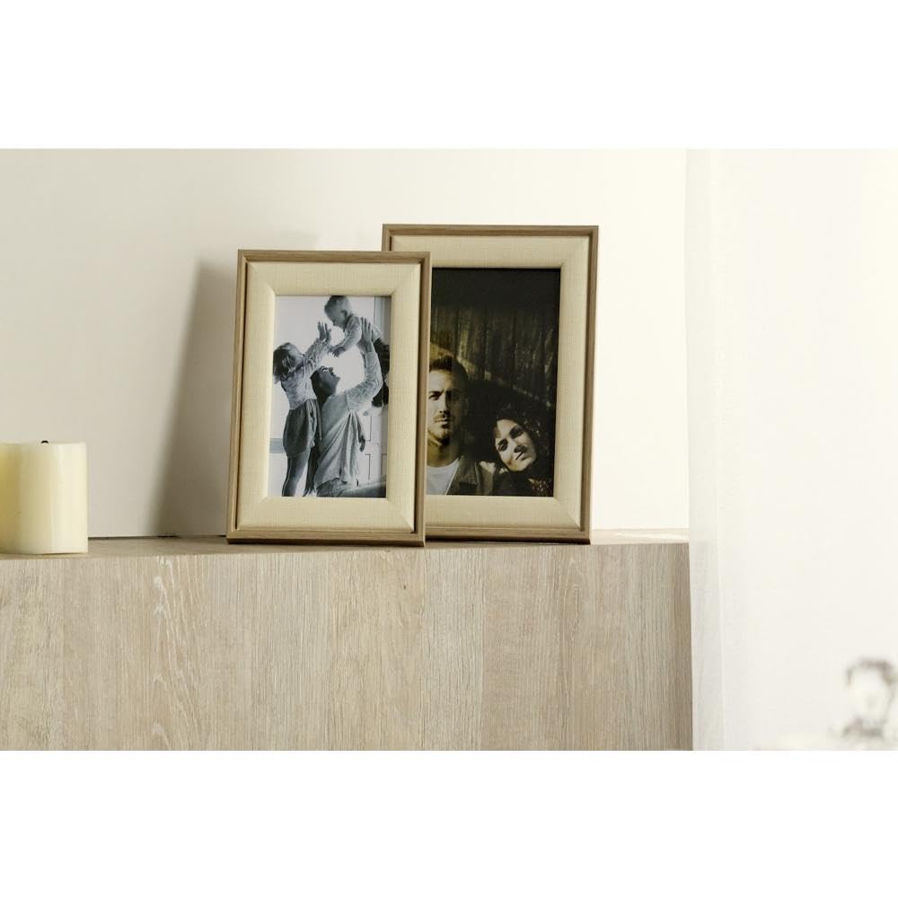 LYOR - Porta-Retrato de Mdf Branco 10cm x 15cm