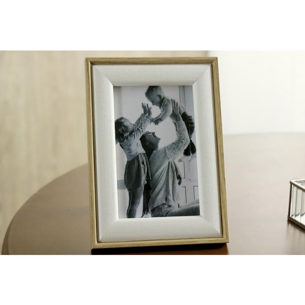 LYOR - Porta-Retrato de Mdf Branco 10cm x 15cm