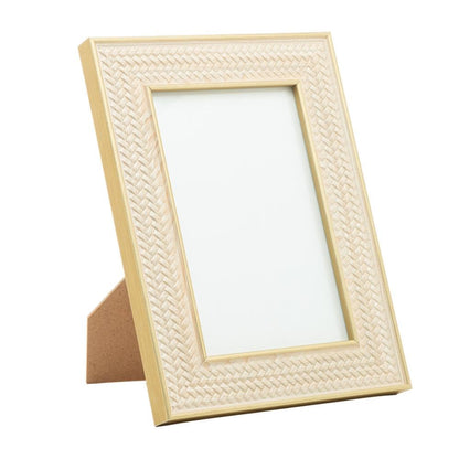 LYOR - Porta-Retrato de MDF Texturizado 10cm x 15cm