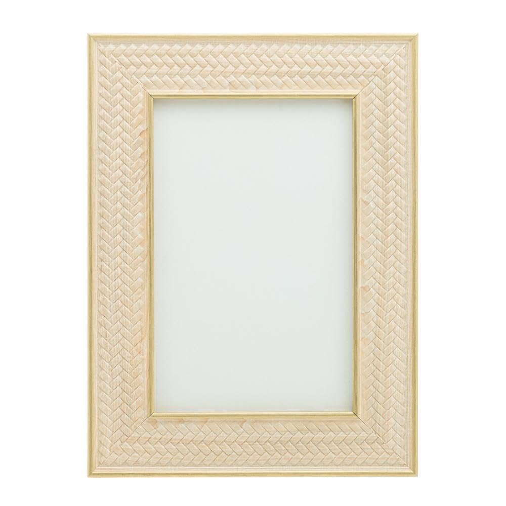LYOR - Porta-Retrato de MDF Texturizado 10cm x 15cm