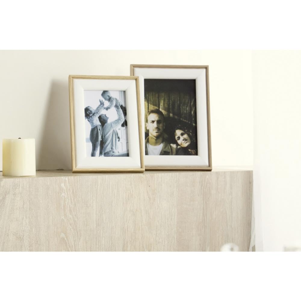 LYOR - Porta-Retrato de Mdf Branco 10cm x 15cm