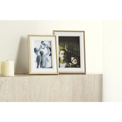 LYOR - Porta-Retrato de Mdf Branco 10cm x 15cm
