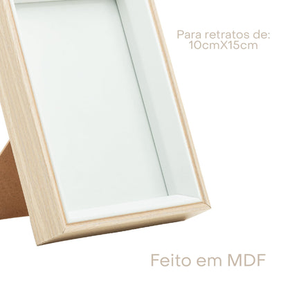 LYOR - Porta-Retrato de MDF 10cm x 15cm