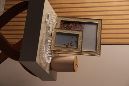 LYOR - Porta-Retrato de MDF Texturizado 10cm x 15cm